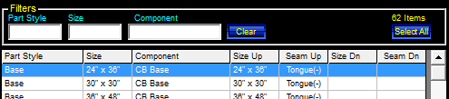 Seam Tool - Grid Controls