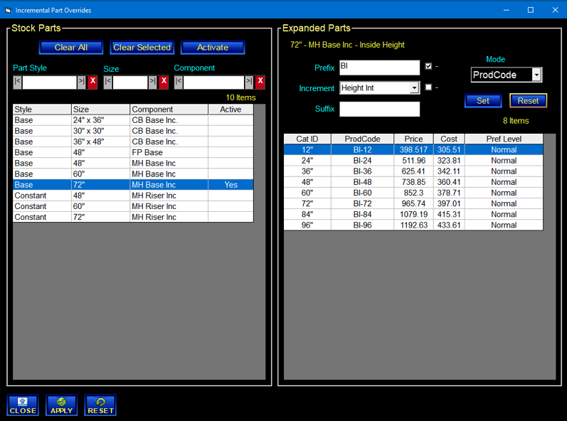 Incremental Override Tool for top of help pg 4-1-24