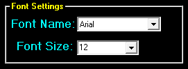 Label Font Settings - config option