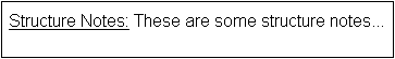 Structure Notes - Page Layout Object