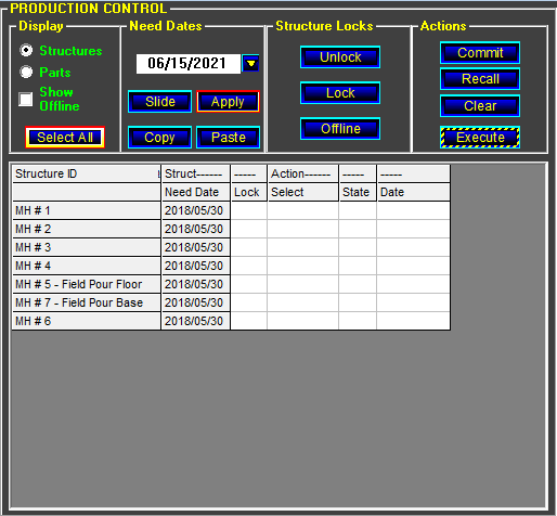 Production Control