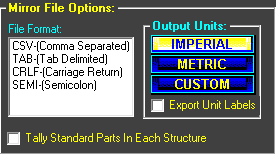 Mirror File Options