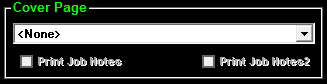 Cover Page Options