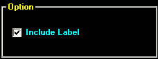 Include Label - config option