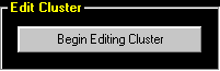 Edit Cluster - config option