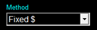 Pricing Method - Dollars