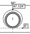 Pipe Outline on Flat Pattern