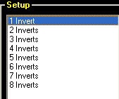 Invert Row Count - config option