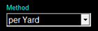 Pricing Method - perYard