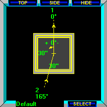 Rectangular Top View