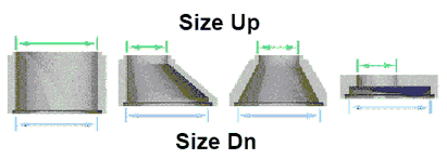 Size Up - Size Dn