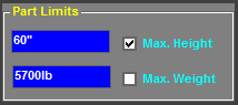 Part Limits