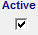 Active checkbox